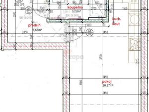 Pronájem bytu 1+kk, Brandýs nad Labem-Stará Boleslav - Brandýs nad Labem, Augustina Lukeše, 33 m2