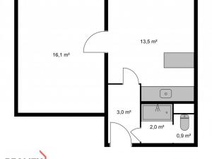 Prodej bytu 2+kk, Raspenava, Moskevská, 35 m2