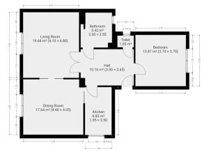 Pronájem bytu 3+1, Praha - Chodov, Volkovova, 75 m2