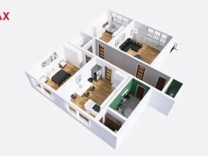 Prodej bytu 3+1, Štíty, Sportovní, 81 m2