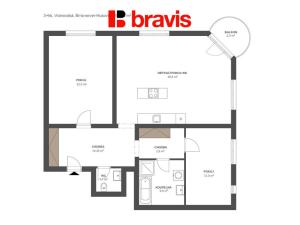 Prodej bytu 3+kk, Brno - Husovice, Vranovská, 95 m2