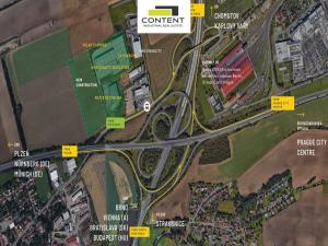 Pronájem skladu, Chrášťany, Plzeňská, 8794 m2