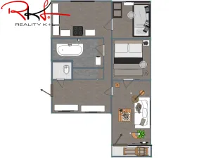 Prodej bytu 3+1, Lovosice, Osvoboditelů, 71 m2