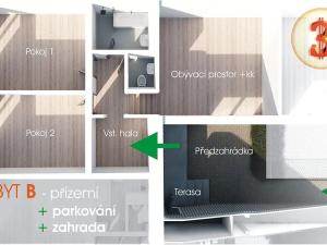 Prodej bytu 3+kk, Svatobořice-Mistřín, Hlavní, 84 m2