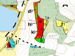 Dražba lesa, Hradiště, 645 m2