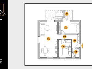 Prodej apartmánu, Mikulovice, 77 m2