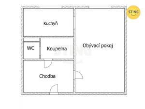 Pronájem bytu 1+kk, Kopřivnice, Štramberská, 45 m2
