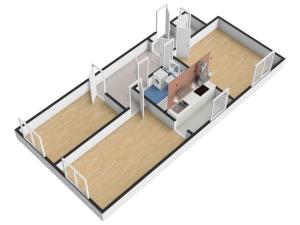 Prodej bytu 3+1, Praha - Kobylisy, Šimůnkova, 63 m2