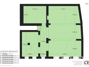 Pronájem obchodního prostoru, Praha - Libeň, náměstí Dr. Václava Holého, 300 m2