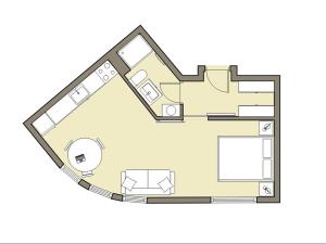 Pronájem bytu 1+kk, Znojmo, nám. Kpt. Otm. Chlupa, 33 m2