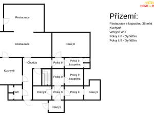 Prodej restaurace, Nové Hamry, 350 m2