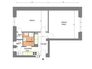 Prodej bytu 2+kk, Libiš, U Zahrádek, 53 m2