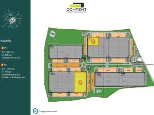 Pronájem skladu, Úžice, 5667 m2