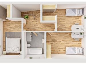 Prodej rodinného domu, Boršov nad Vltavou - Poříčí, Severní, 121 m2