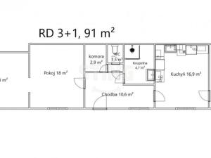 Prodej rodinného domu, Dolní Dubňany, 91 m2