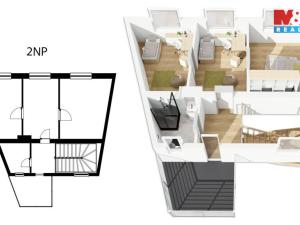 Prodej rodinného domu, Rakovník - Rakovník II, Smetanova, 75 m2