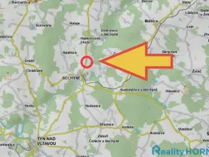 Prodej pozemku pro bydlení, Bechyně, 1813 m2