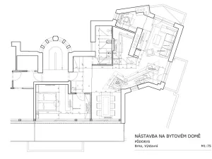Prodej bytu 2+kk, Brno - Staré Brno, Výstavní, 86 m2
