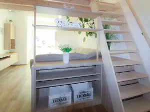 Pronájem bytu 1+1, Praha - Karlín, Vítkova, 43 m2