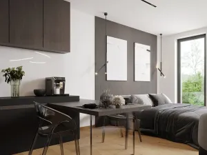 Prodej bytu 1+kk, Praha - Bohnice, Lodžská, 28 m2