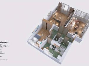 Prodej bytu 3+1, Vejprnice, Plzeňská, 76 m2