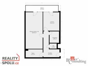 Prodej bytu 2+kk, Plzeň - Černice, Nepomucká, 64 m2