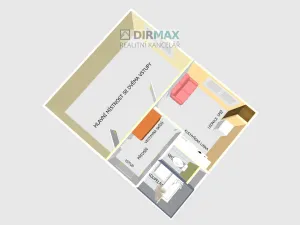 Pronájem bytu 1+1, Plzeň, Brněnská, 40 m2