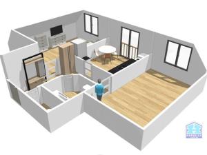 Prodej bytu 2+1, Měčín, Sadová, 60 m2