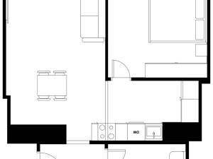 Prodej bytu 2+kk, Praha - Žižkov, Přemyslovská, 49 m2