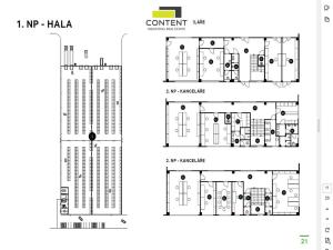 Pronájem výrobních prostor, Zlín, Rybníky VII, 1000 m2