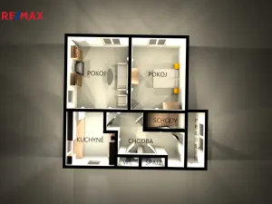 Prodej rodinného domu, Dačice - Dačice III, Svobodova, 102 m2