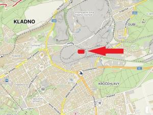 Pronájem komerčního pozemku, Kladno, Huťská, 425 m2