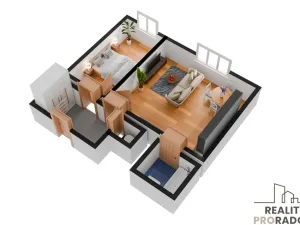 Prodej bytu 2+kk, Praha - Staré Město, Kozí, 45 m2