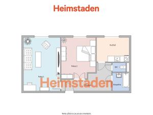 Pronájem bytu 2+1, Orlová - Lutyně, Okružní, 51 m2