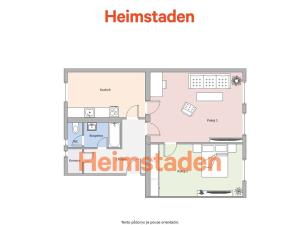 Pronájem bytu 2+1, Havířov - Šumbark, Klimšova, 55 m2