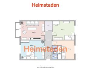 Pronájem bytu 3+1, Ostrava - Zábřeh, Tylova, 78 m2