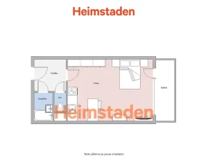 Pronájem bytu 1+kk, Frýdek-Místek - Místek, Československé armády, 27 m2