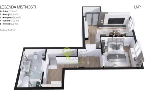 Prodej bytu 3+kk, Praha - Michle, Ve vilách, 108 m2