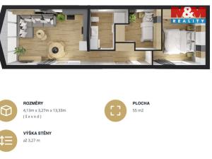 Prodej rodinného domu, Rychnov nad Kněžnou, Na Sádkách, 55 m2