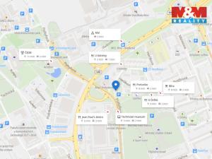 Pronájem bytu 1+kk, Brno - Královo Pole, Herčíkova, 29 m2