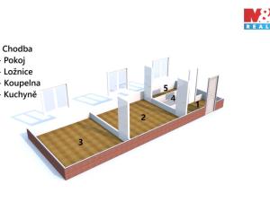 Prodej bytu 2+1, Vamberk, Jůnova, 57 m2