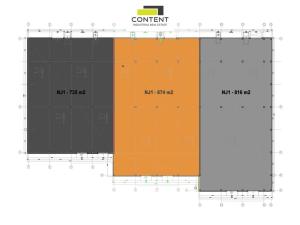 Pronájem výrobních prostor, Řepov, 874 m2