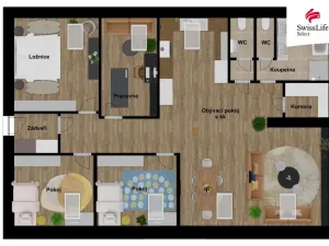 Prodej bytu 5+kk, Plzeň, K Poli, 123 m2