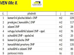 Pronájem výrobních prostor, Praha - Horní Počernice, K Bílému vrchu, 1591 m2