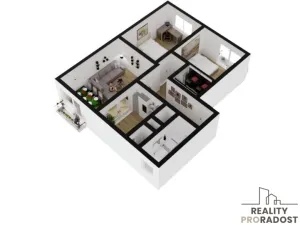 Prodej bytu 3+1, Jesenice, 92 m2