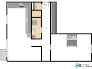 Pronájem bytu 2+kk, Praha - Vršovice, U Slavie, 54 m2