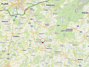 Prodej pozemku, Srby, 1445 m2