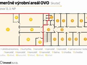 Pronájem výrobních prostor, Skuteč, Husova, 360 m2