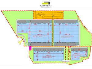 Pronájem skladu, Mošnov, 3500 m2