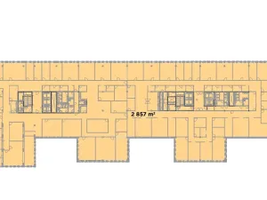 Pronájem kanceláře, Praha - Dejvice, Evropská, 2800 m2